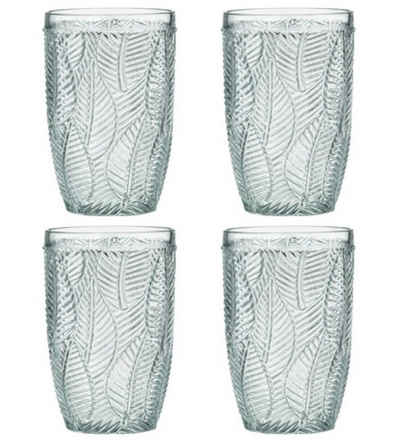 Ladelle Glas ARECA Longdrinkglas Jade Set4, Glas