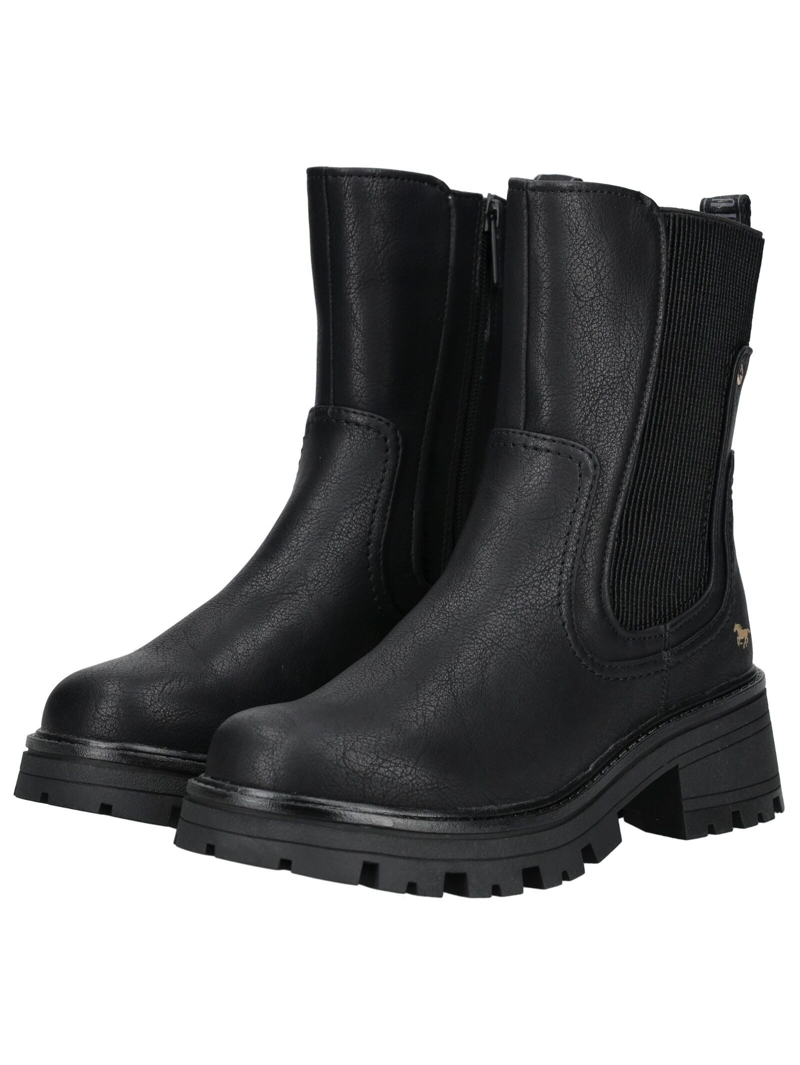 Mustang Shoes Mustang Shoes Stiefelette Lederimitat/Textil günstig online kaufen