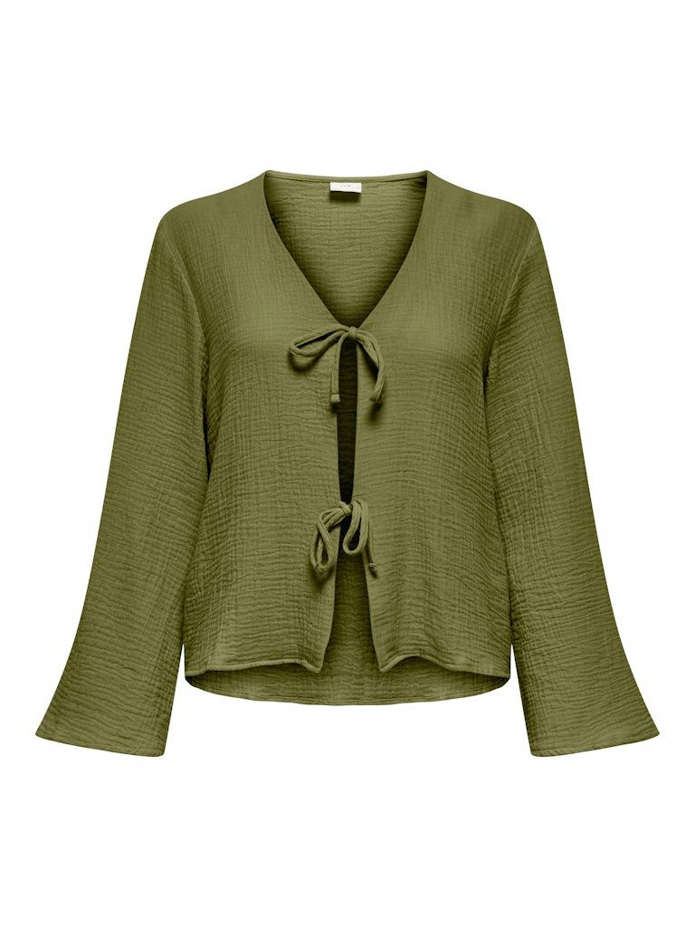 Blusenshirt JDYTHEIS LIFE L/S TOP WVN NOOS