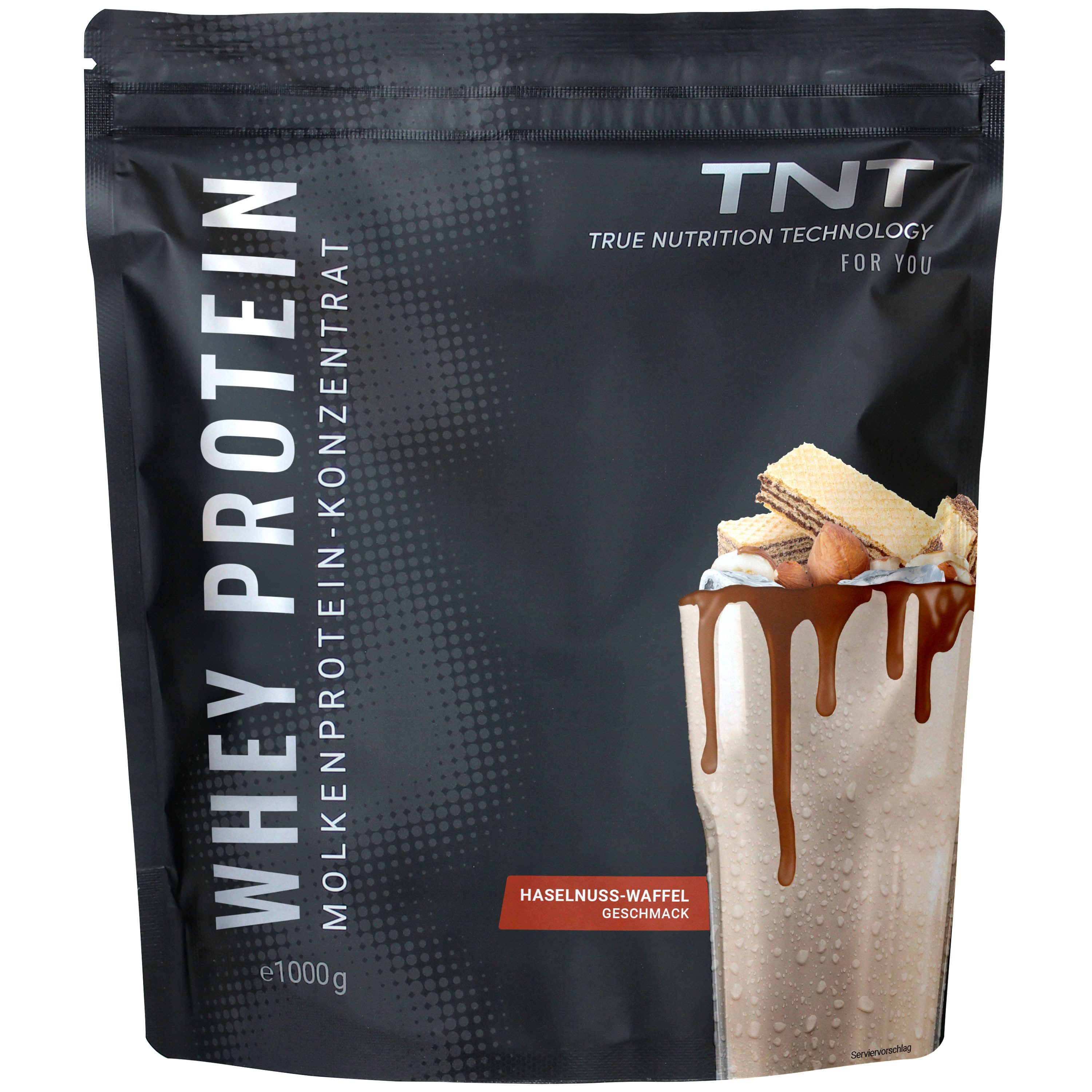 TNT (True Nutrition Technology) Whey Protein - Molkenprotein-Konzentrat für Muskelaufbau und Diät Pulver