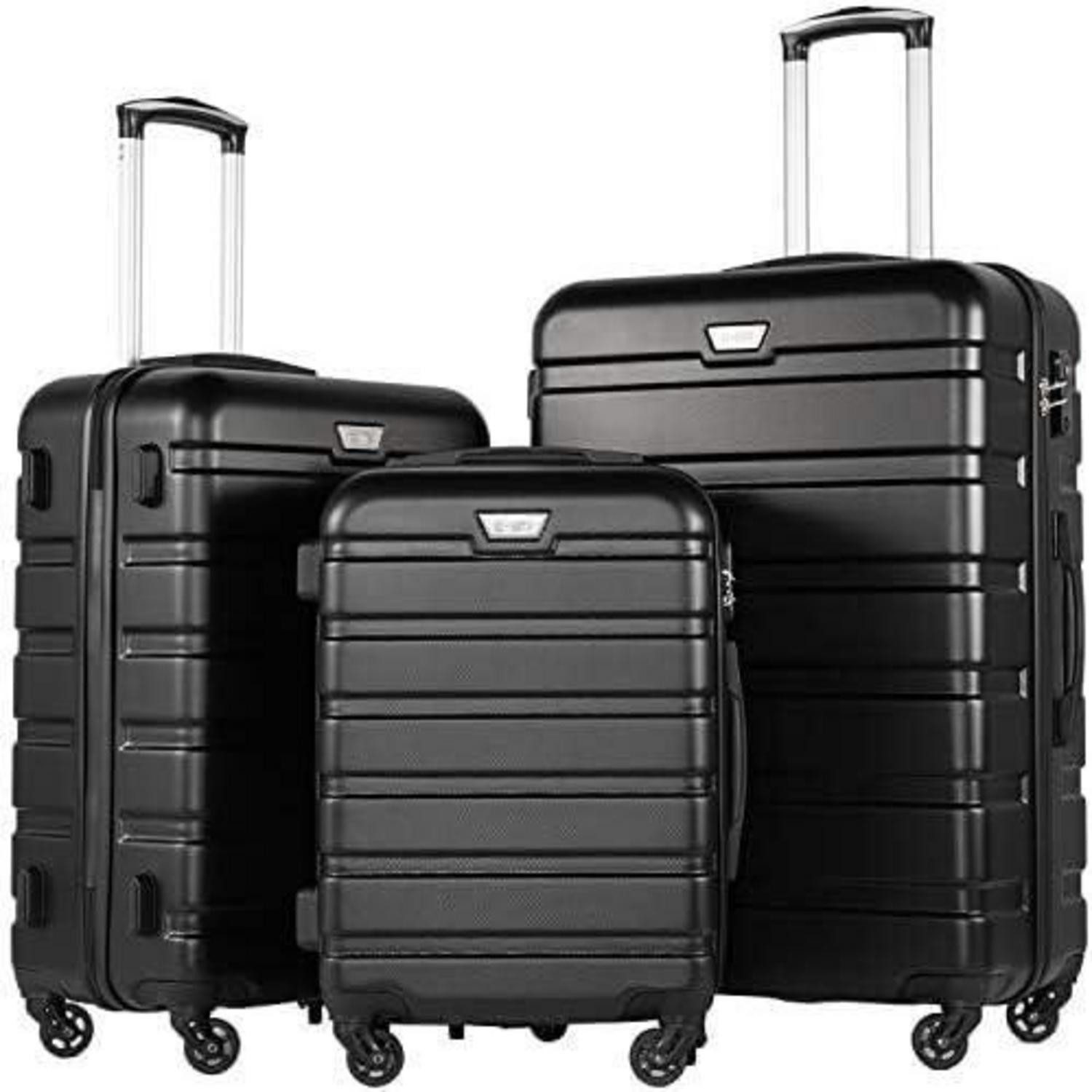 Kofferset Hartschalenkoffer Trolley Kofferset Handgepäck mit TSA-Schloss in