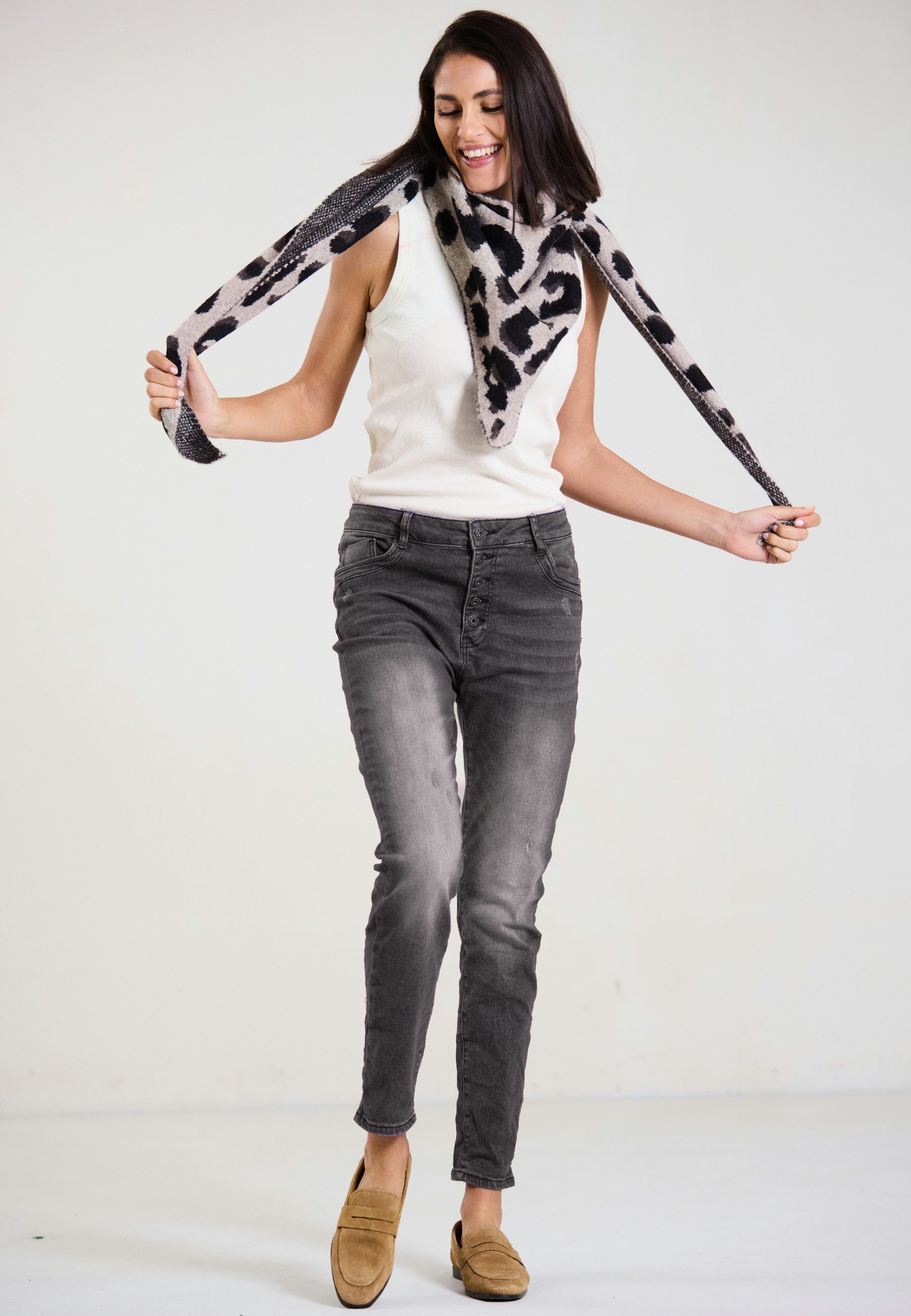 Andijamo-Fashion 7/8-Hose REBEL CUT Slim Fit mit schmalem verkürztem Bein günstig online kaufen