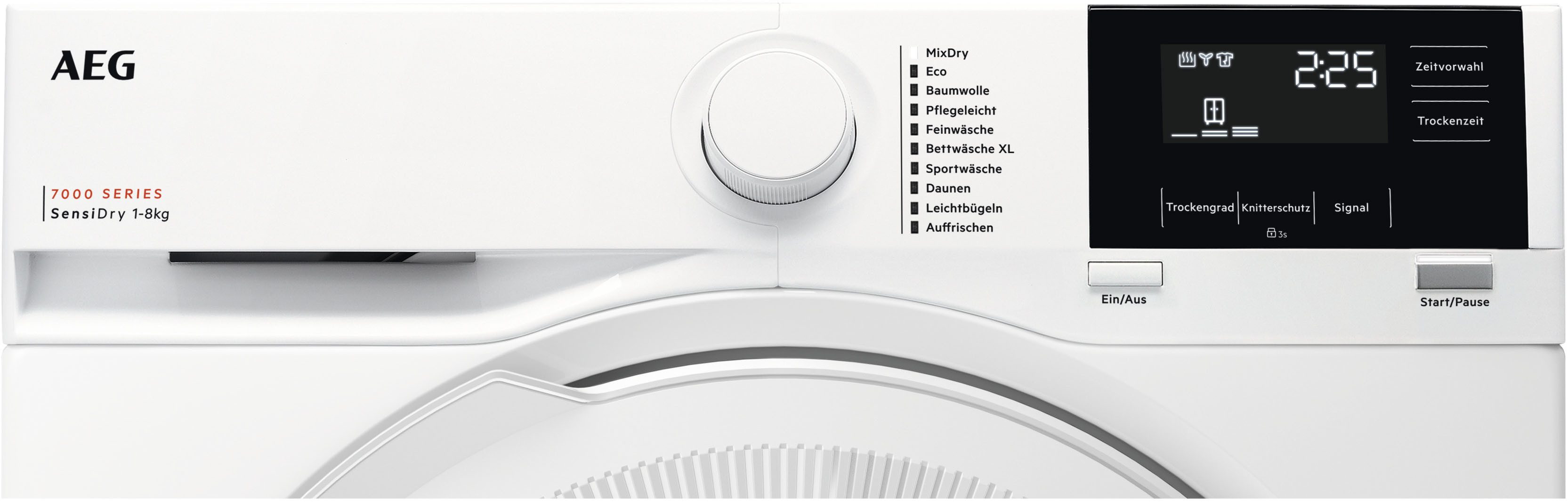 AEG Wärmepumpentrockner 7000 SensiDry® TR7T60680 916900044, SensiDry®: mit der Wärmepumpentechnologie weniger Energieverbrauch
