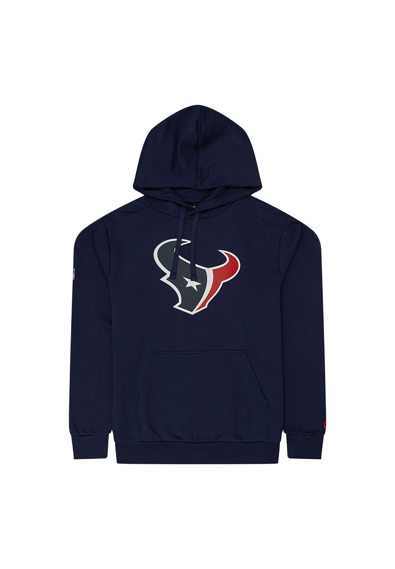 New Era Hoodie Houston Texans NFL Team Logo Hoody Blau Kapuzenpullover New Era (1-tlg)