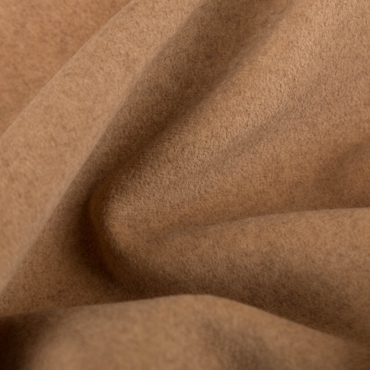 SCHÖNER LEBEN. Stoff Vorhangstoff Meterware Thermostoff Morey isolierend camel 140cm, pflegeleicht
