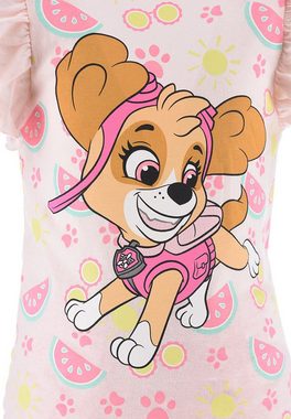 PAW PATROL T-Shirt & Shorts Skye Bekleidungs-Set (2-tlg) Shorty