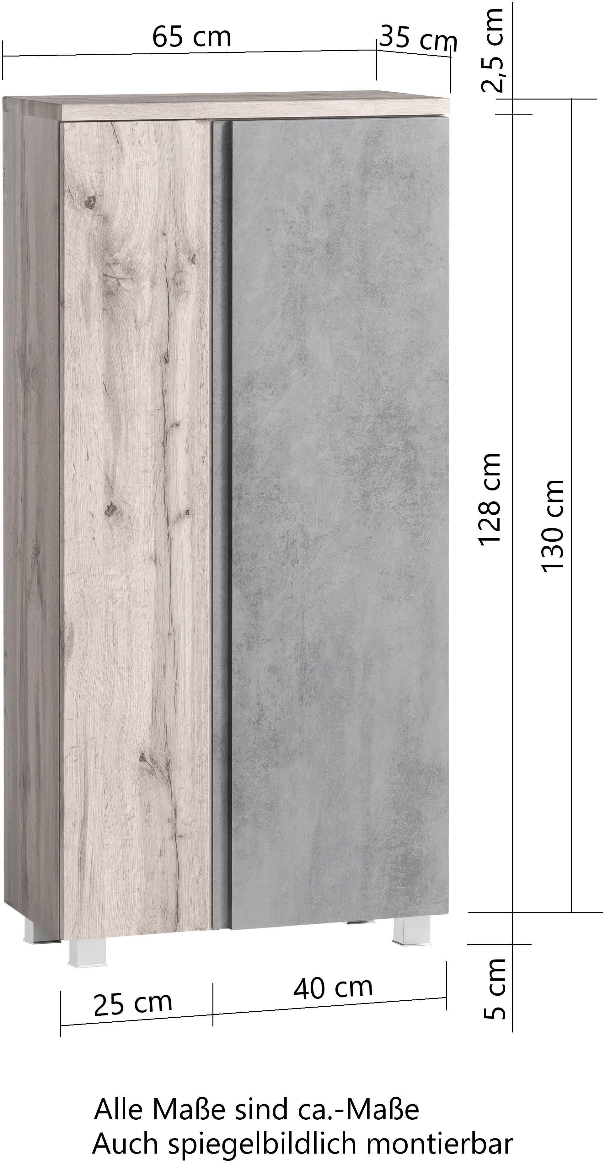 welltime Midischrank Sölden