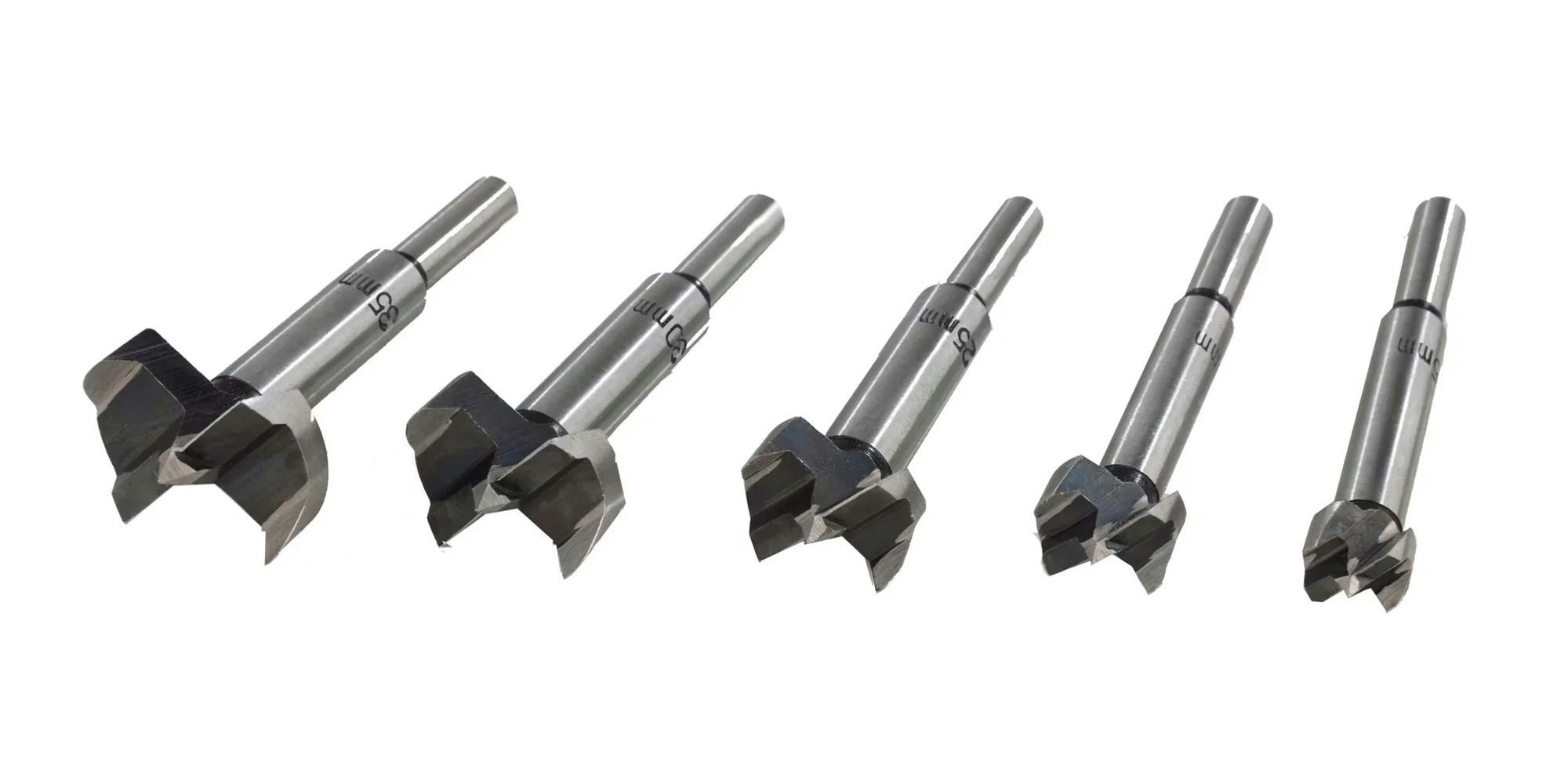 Westfalia Werkzeug Forstnerbohrer Forstner-Bohrer-Set 5-tlg.