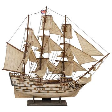 Aubaho Modellboot Modellschiff HMS Victory England Holz Schiff Segelschiff 86cm kein Bau