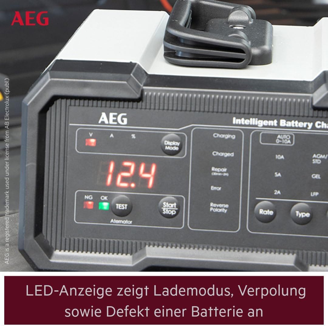 AEG AEG Battery Charger CW10 6/12V Car Battery Charger