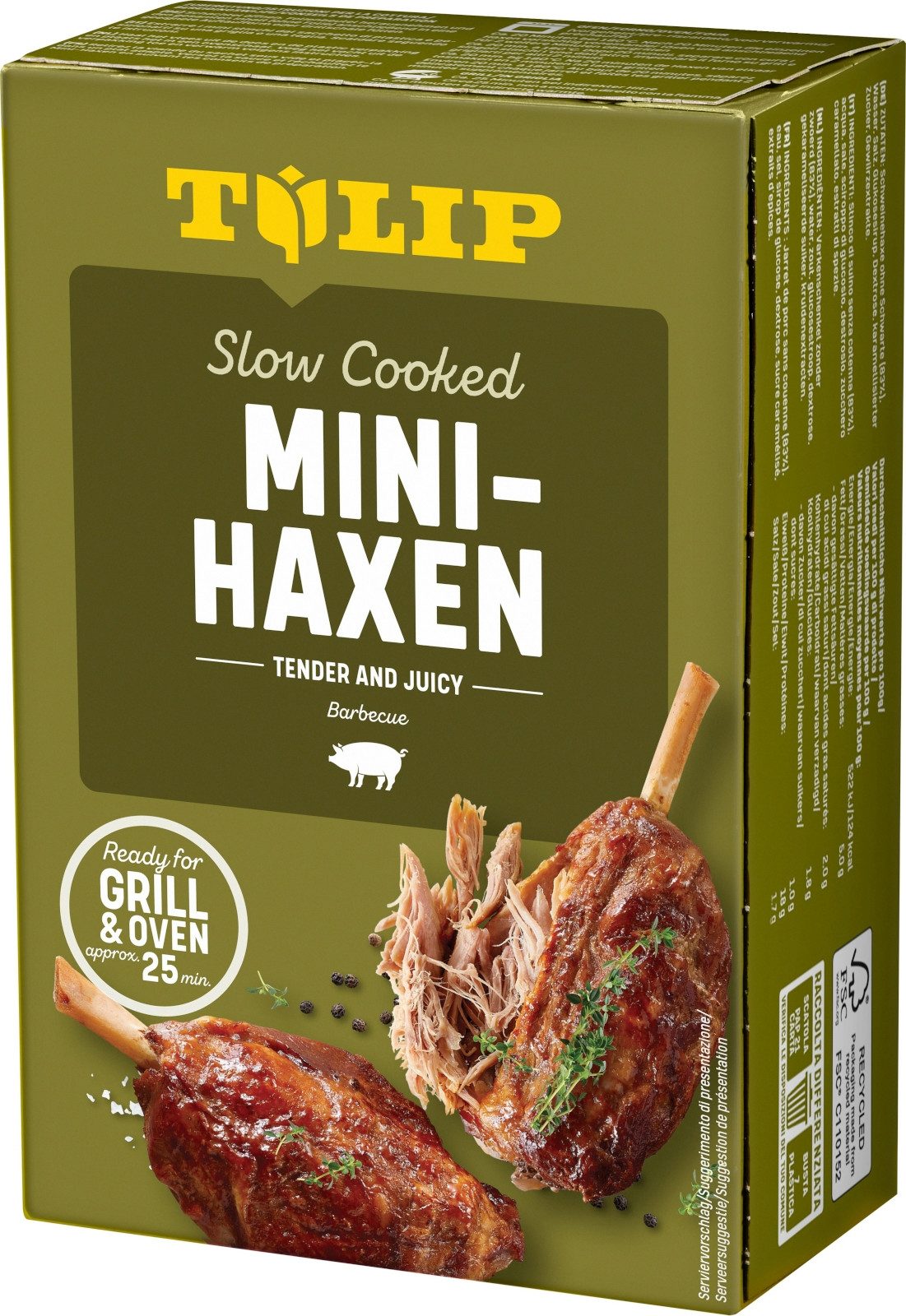 TULIP Wurstkonserve Mini-Haxe 500g Vakuumverpackt und im Backofen oder Grill zubereitet, 500 g – Bild 4 von 5