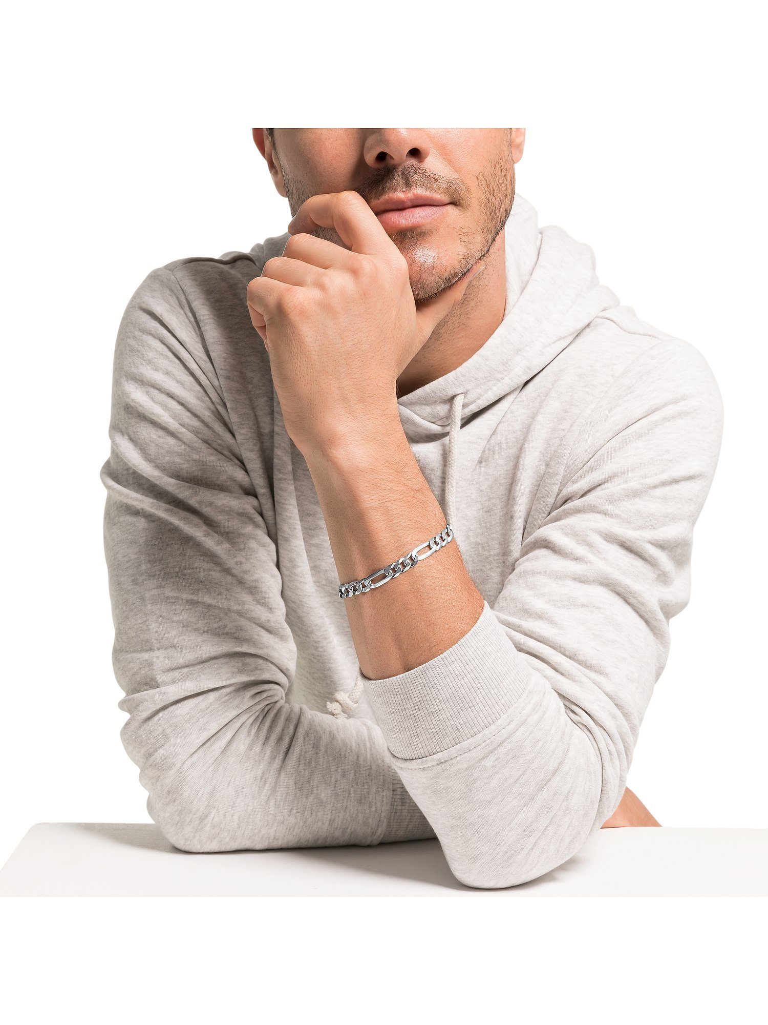 CHRIST Silberarmband CHRIST Herren-Armband 925er Silber