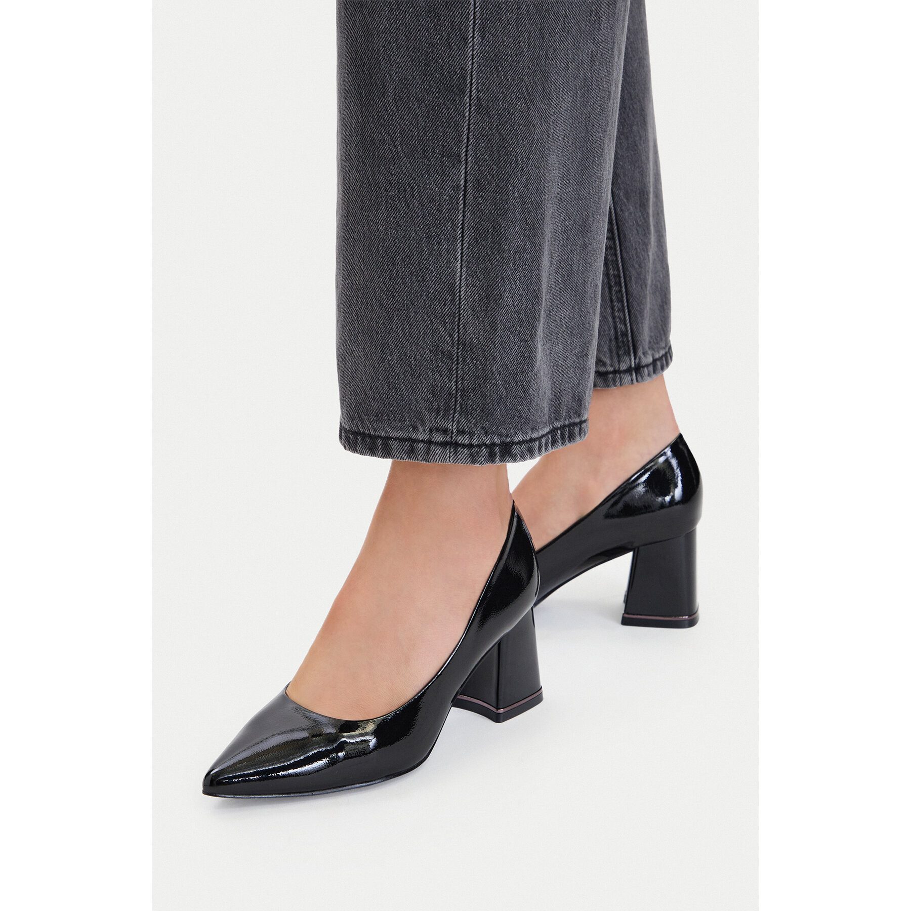 Jenny Jenny Damen Pumps 5907964425366 Schwarz High-Heel-Stiefel – Bild 3 von 3