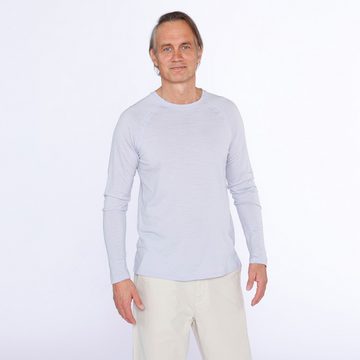 Kaipara - Merino Sportswear Langarmshirt URBAN Merino Longsleeve Herren Regular 150 (1-tlg) aus reiner Merinowolle Made in Germany