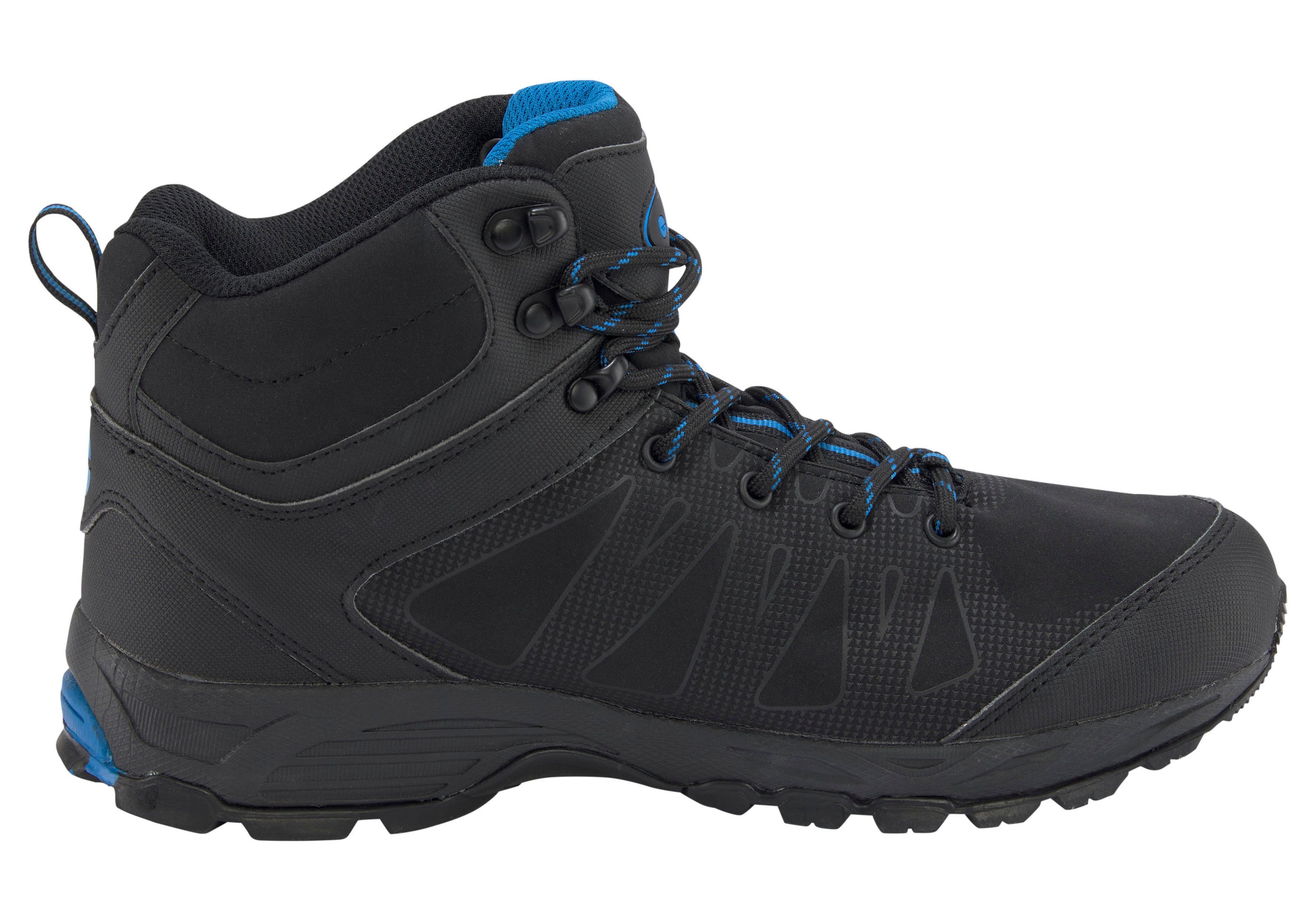 HI-TEC work Hi-Tec RAVEN MID wasserdicht Waterproof schwarz-blau Wanderschuh