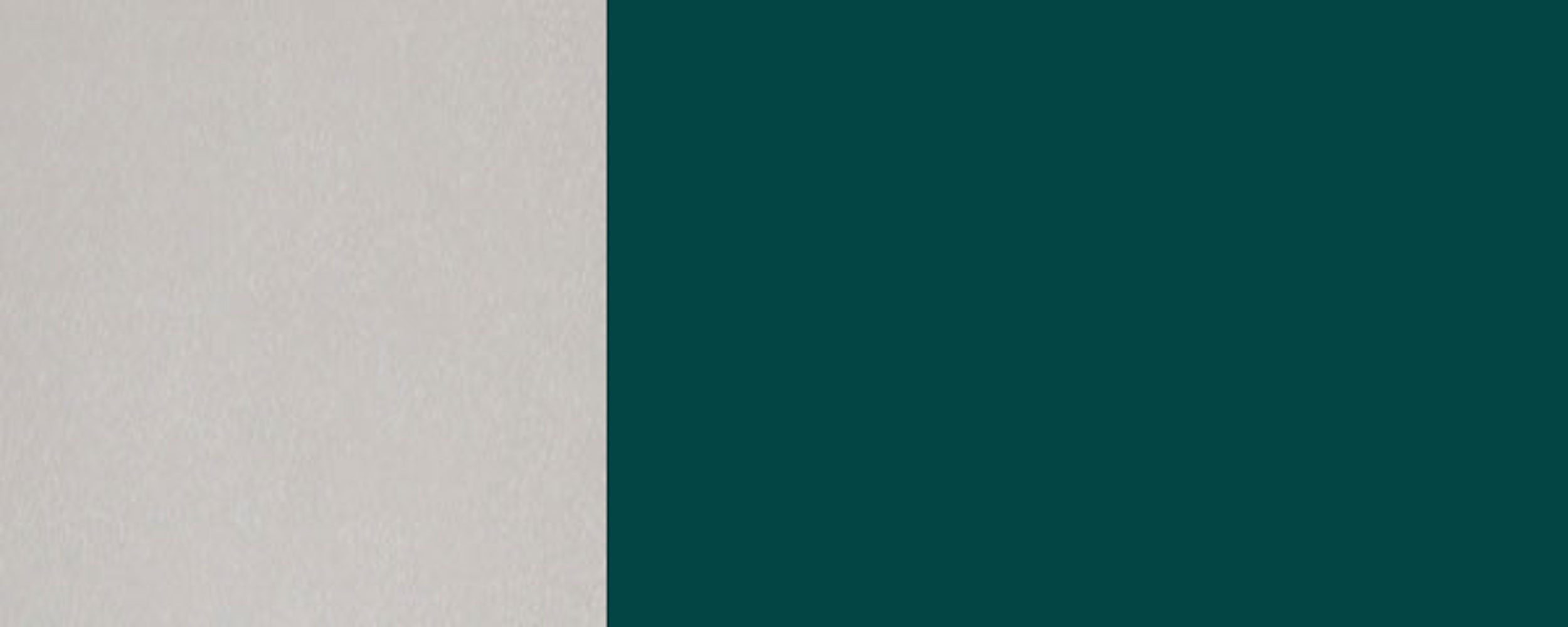 Feldmann-Wohnen Unterschrank Rimini (Rimini) Korpusfarbe und RAL wählbar matt 1-türig Front- 50cm 6004 blaugrün