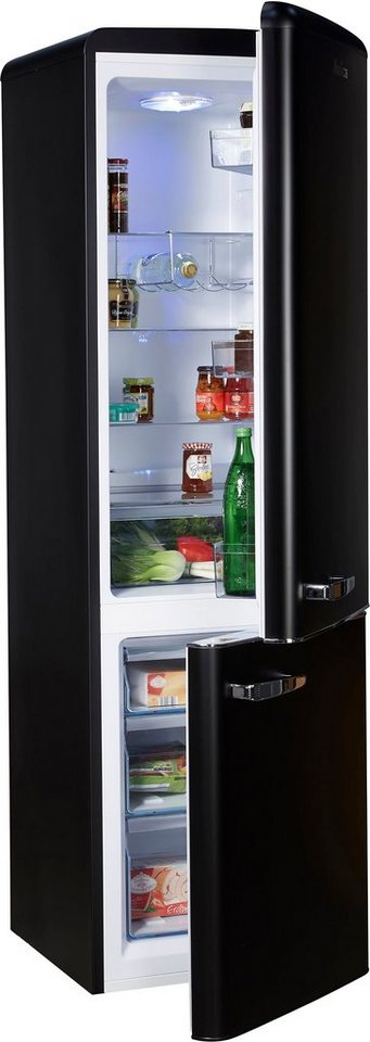 Kühl Gefrierkombination No Frost 55 Cm Breit Amica Kühl-/Gefrierkombination KGCR 387 100 MS, 181 cm hoch, 55 cm