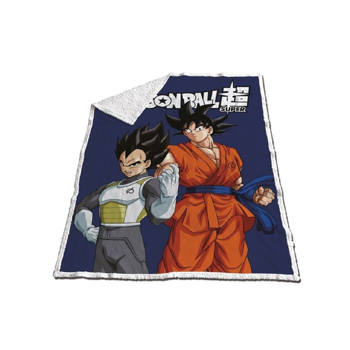 Wohndecke Wohndecke – Weiches & leichtes Decke für Bett & Sofa (120x150 cm), Dragon Ball