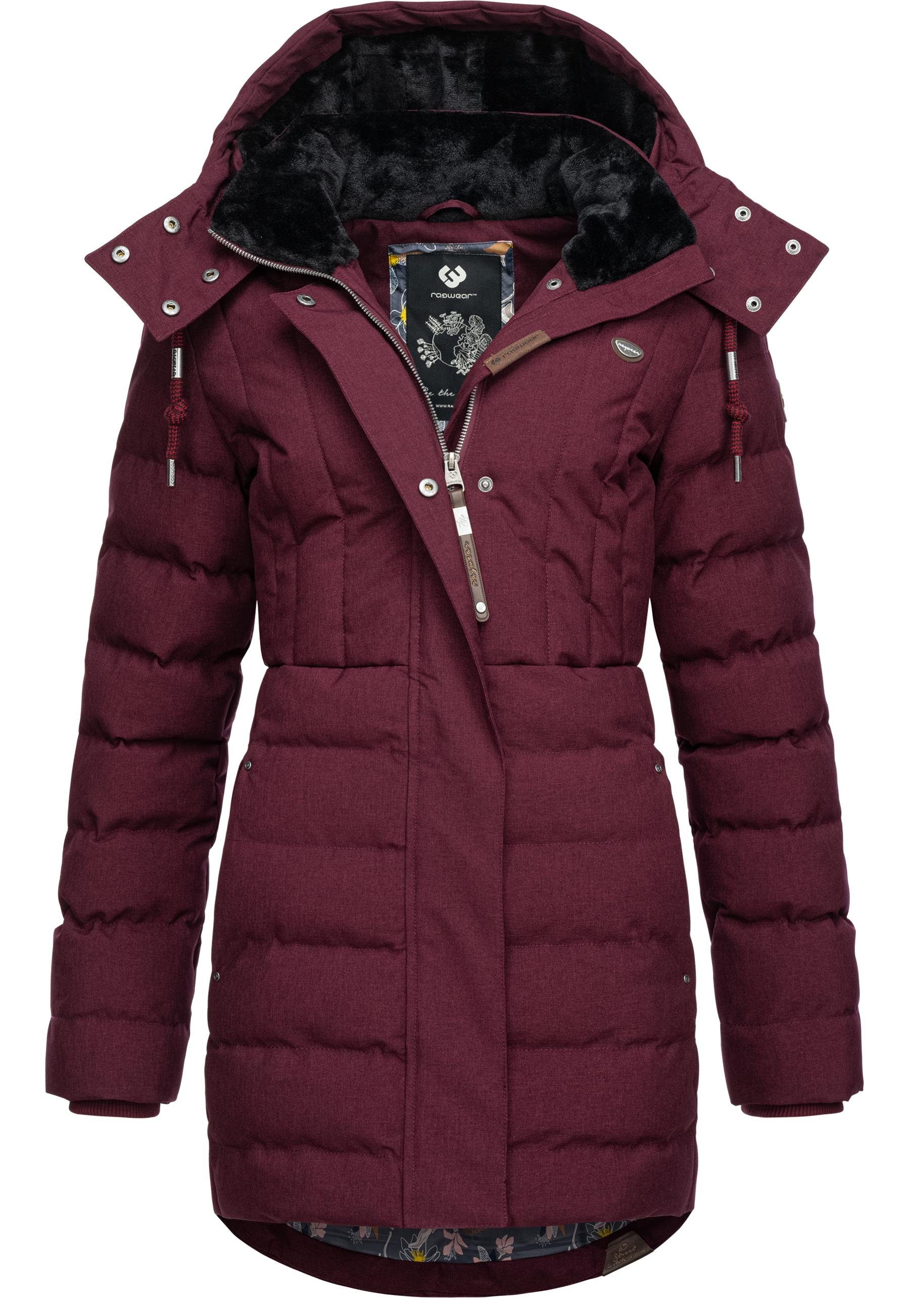 Ragwear Kurzmantel Ashanta Wasserdichter Winterparka mit günstig online kaufen