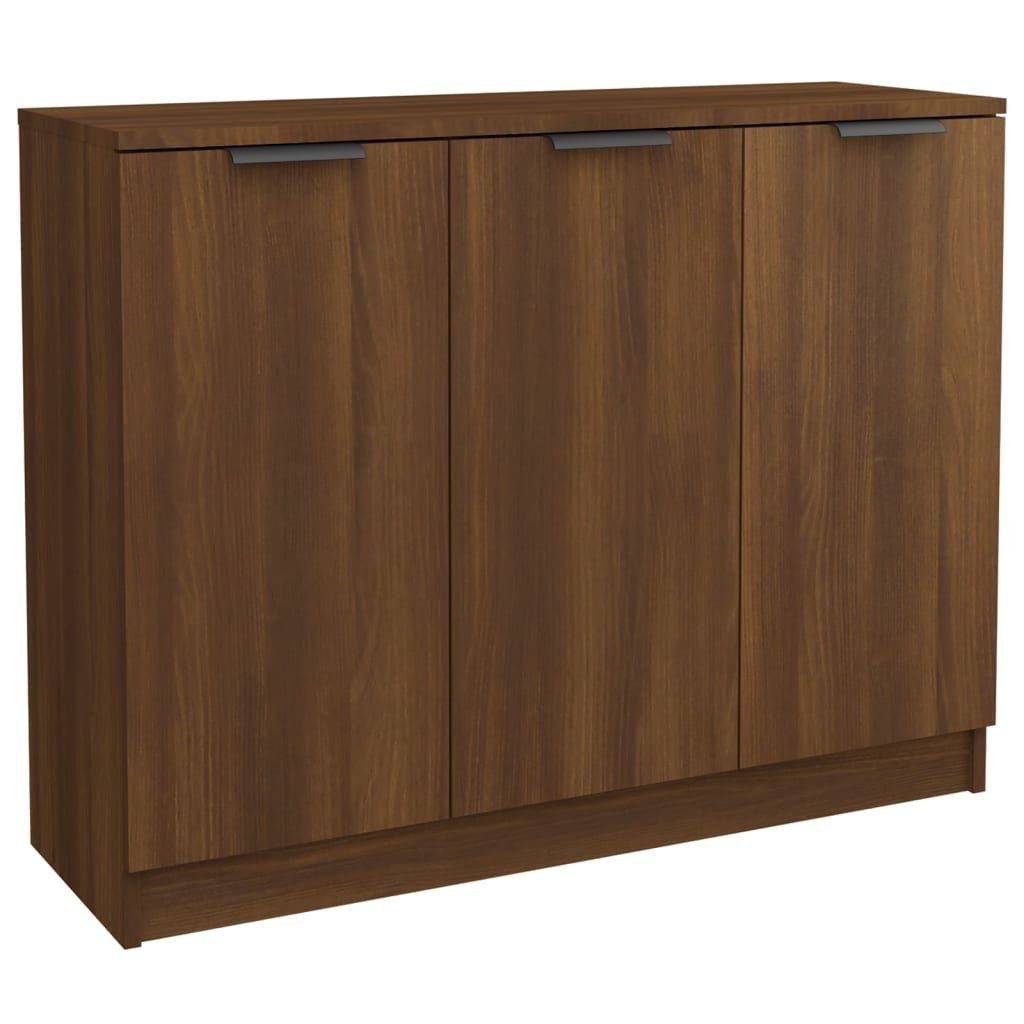 furnicato Sideboard Braun Eichen-Optik 90,5x30x70 cm günstig online kaufen