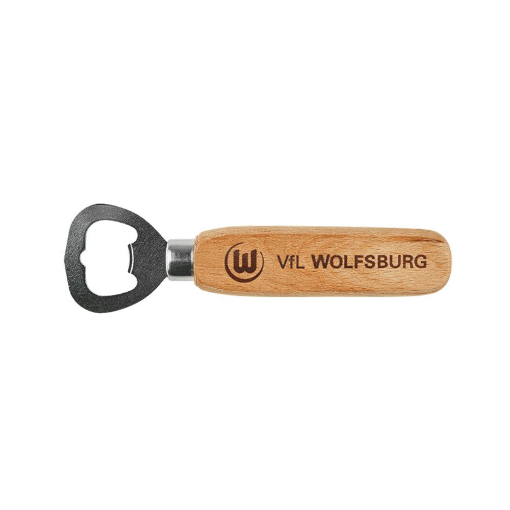 VfL Wolfsburg Flaschenöffner VfL Wolfsburg Holzflaschenöffner