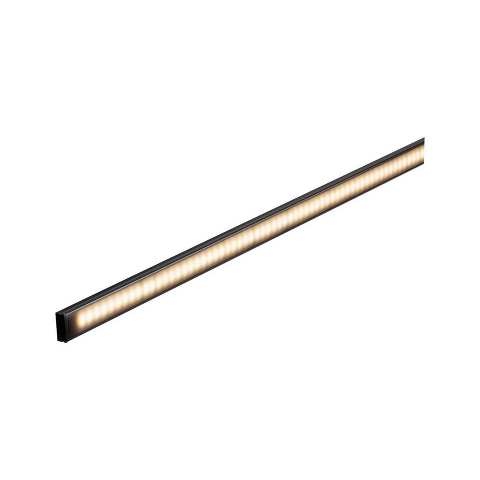 Paulmann LED-Stripe-Profil Base Profil mit Diffusor 2m schwarz eloxiert/schwarz  Alu/Kunststoff