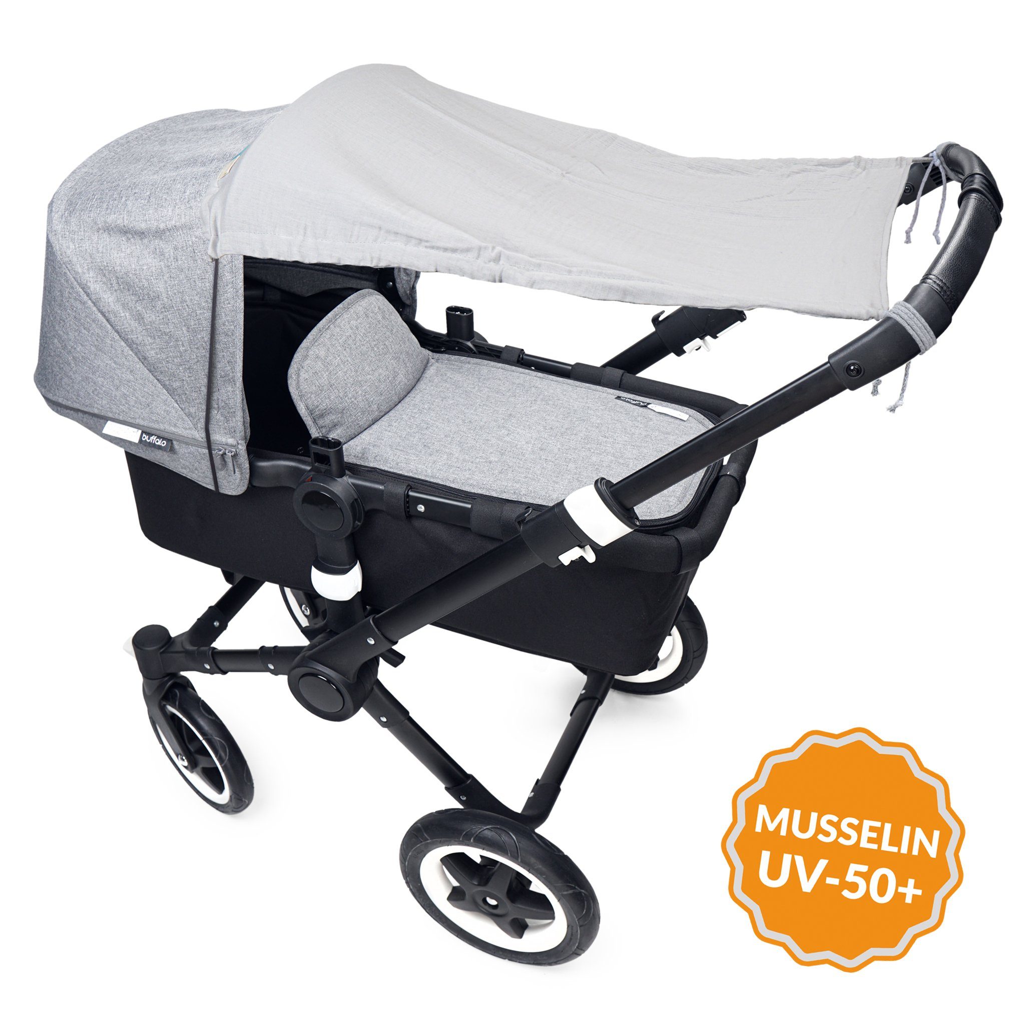 Liebes von priebes Kinderwagen-Sonnenschutzhülle SAMSON Kinderwagen Sonnensegel, Sonnenschutz, UV-Schutz, Sonnendach