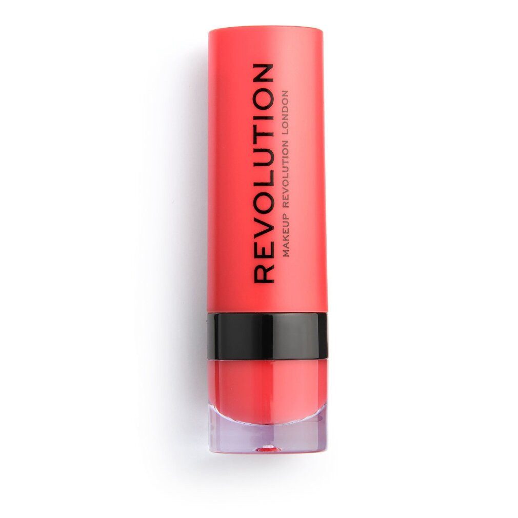 Lippenstift Makeup Revolution, Vegan, Matte, Cream Lipstick, 130, Decadence, 3ml