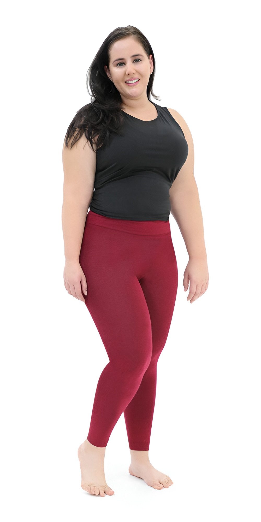 Leggings Park Thermoleggings Damen Thermo Leggings Übergröße, Hoher Bund, Extra Warm in 5 Farben (Packung, 1-tlg., Täglich, Freizeit, Büro und Zuhause, Sportlich, Einzelteil) Gefüttert-Innenfutter für kalte Wintertage