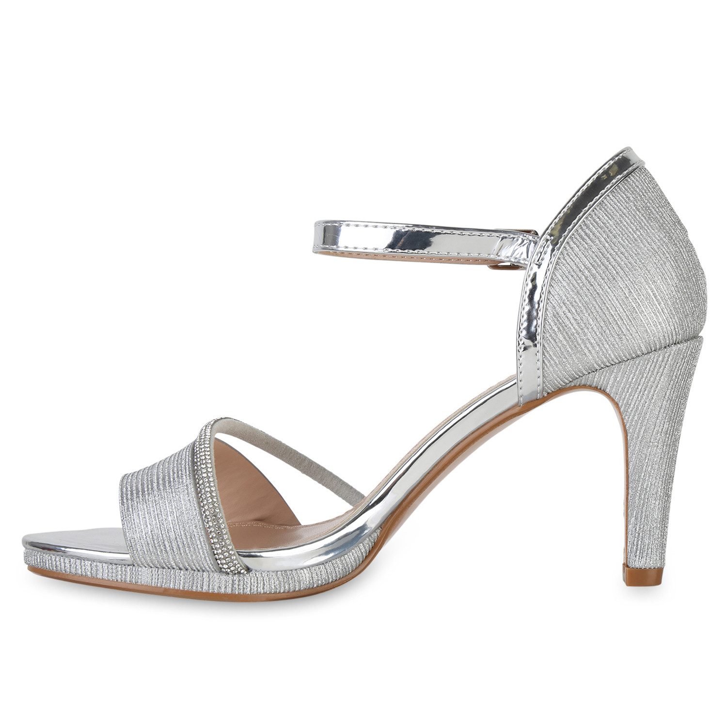 VAN HILL 841498 Riemchensandalette Damen Riemchensandaletten Sandaletten La günstig online kaufen