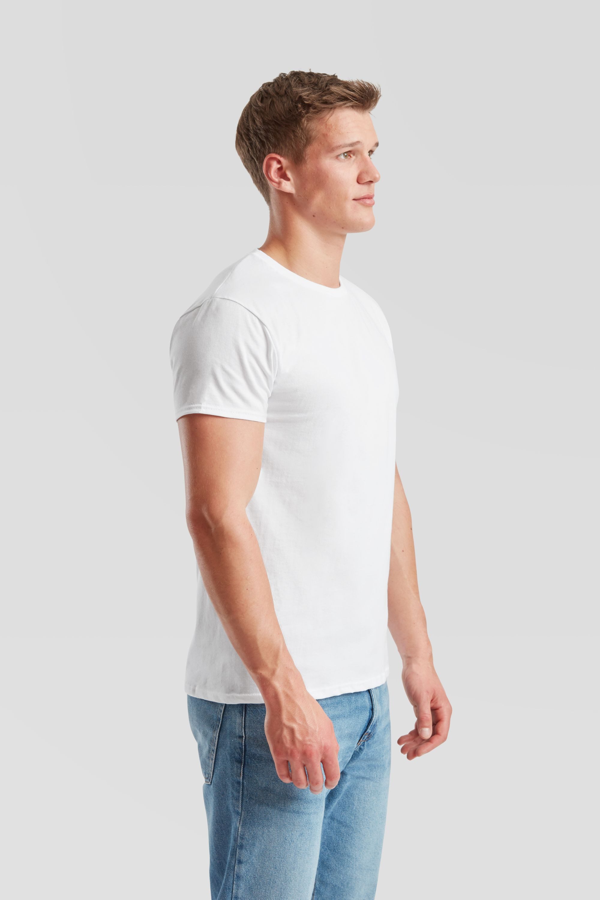 Fruit of the Loom Rundhalsshirt Iconic 150 T-Shirt – Bild 4 von 5