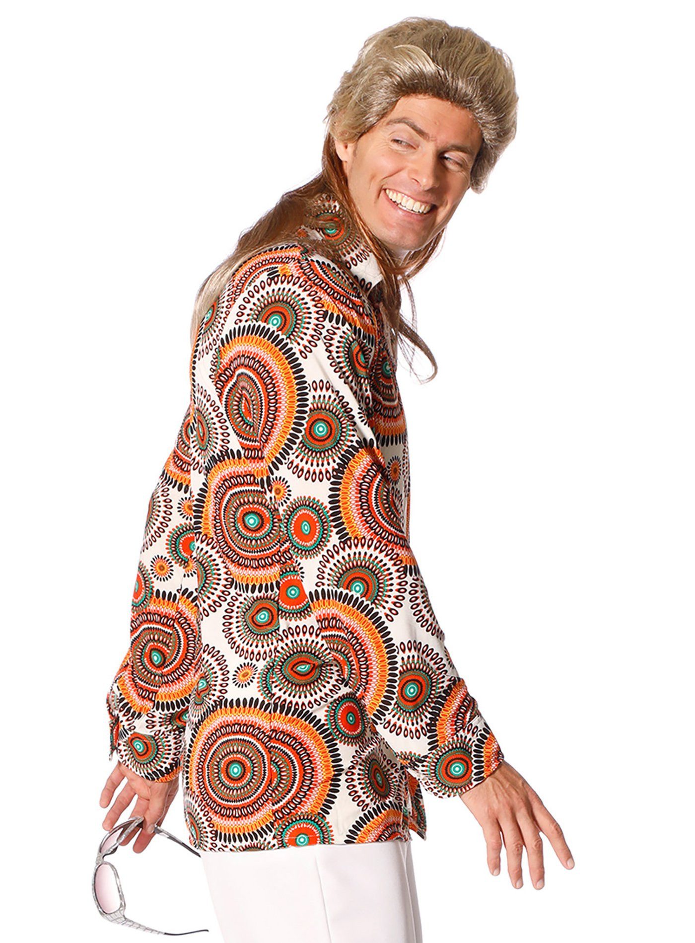 Metamorph T-Shirt 70er Jahre Hemd Radiant Rays Für Schlager- und Mottoparty günstig online kaufen