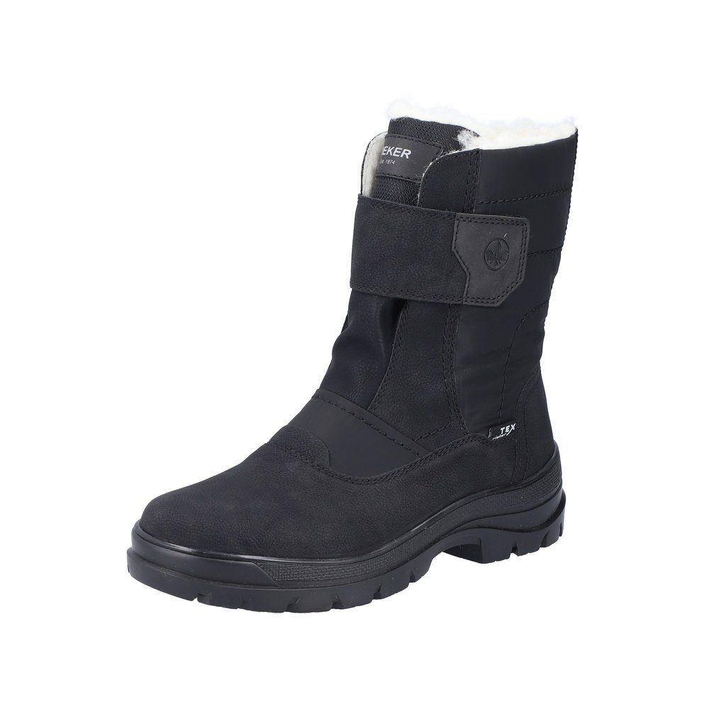 Rieker Herren Rieker-Tex Klettstiefel F5484-00 schwarz Stiefelette