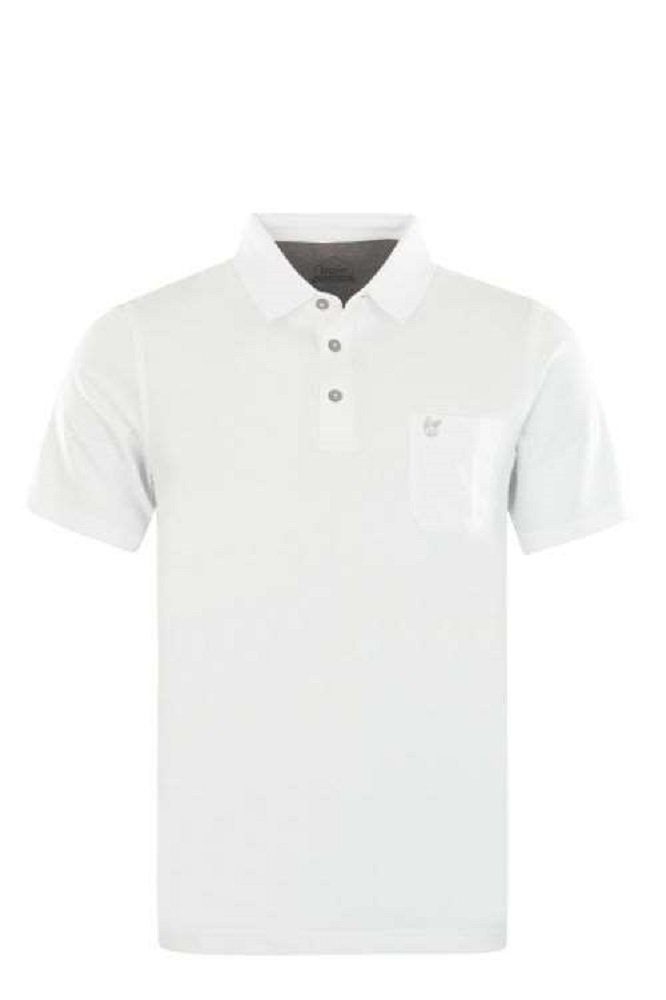 Hajo Poloshirt 20079/2 Stay Fresh, Pflegeleicht, Atmungsaktiv, Bügelfrei Weiß200 | Rundhalsshirts