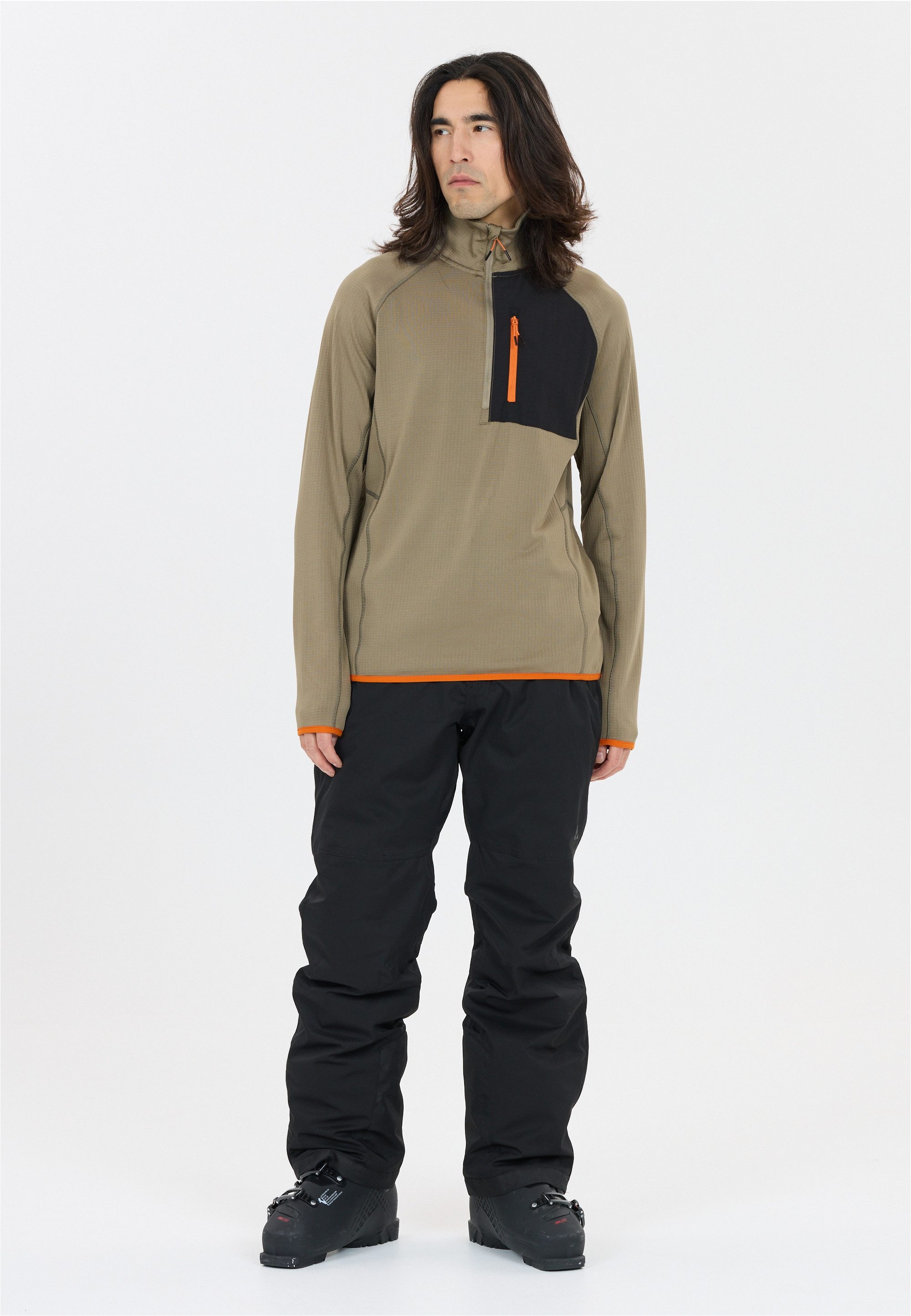 WHISTLER Strickpullover Helge Im atmungsaktiven und dehnbaren Design
