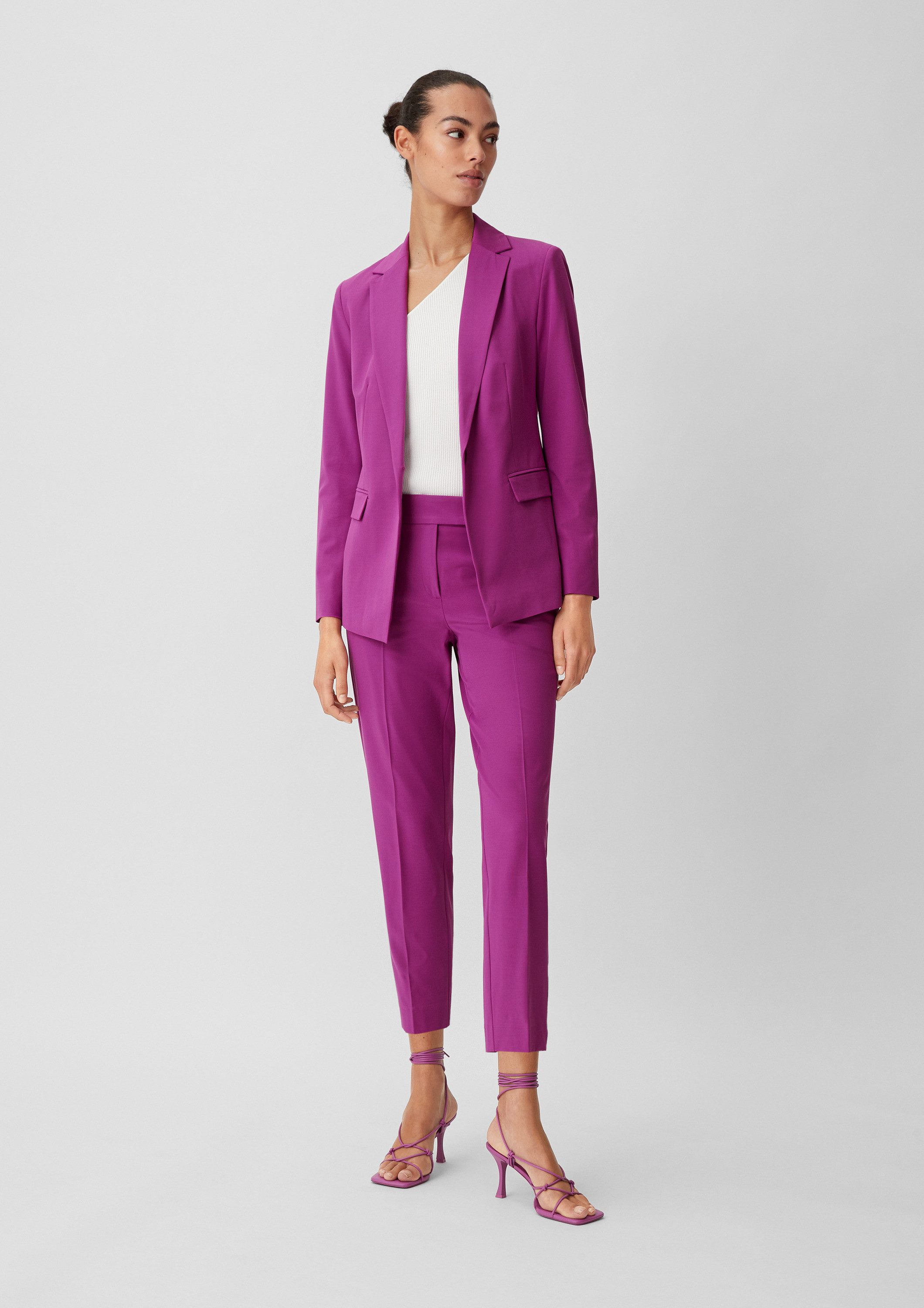 comma 7/8-Hose Hose Slim: Hose mit Ankle leg