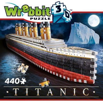 JH-Products Puzzle Titanic (440 Teile) - 3D-Puzzle, 440 Puzzleteile