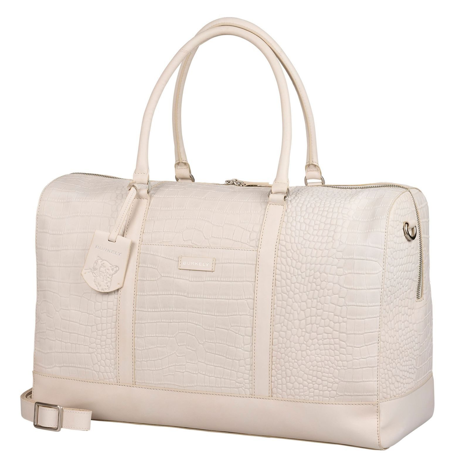 Burkely Reisetasche Weekender, aus echtem Leder