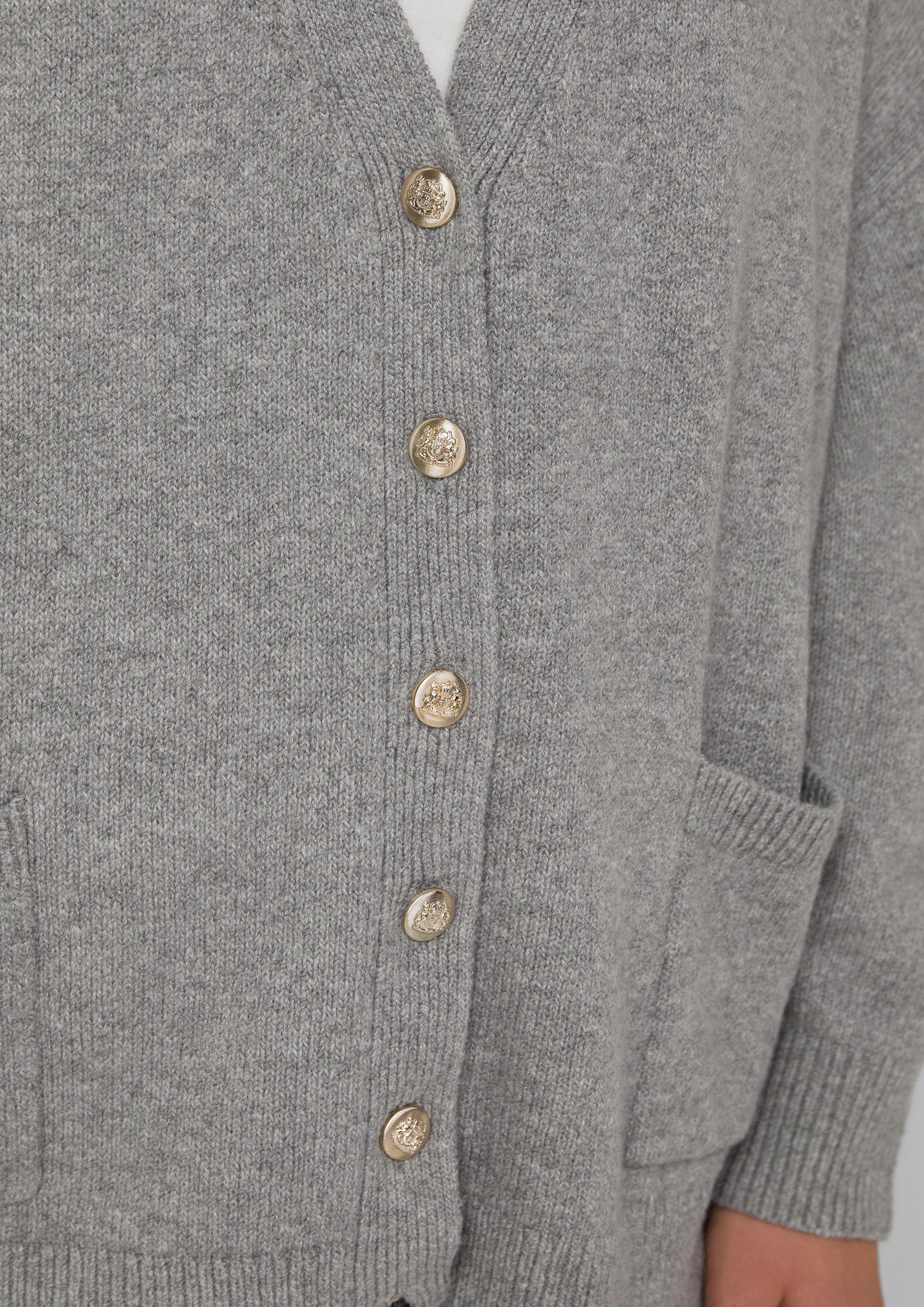 s.Oliver Strickjacke Locker geschnittene Strickjacke mit günstig online kaufen