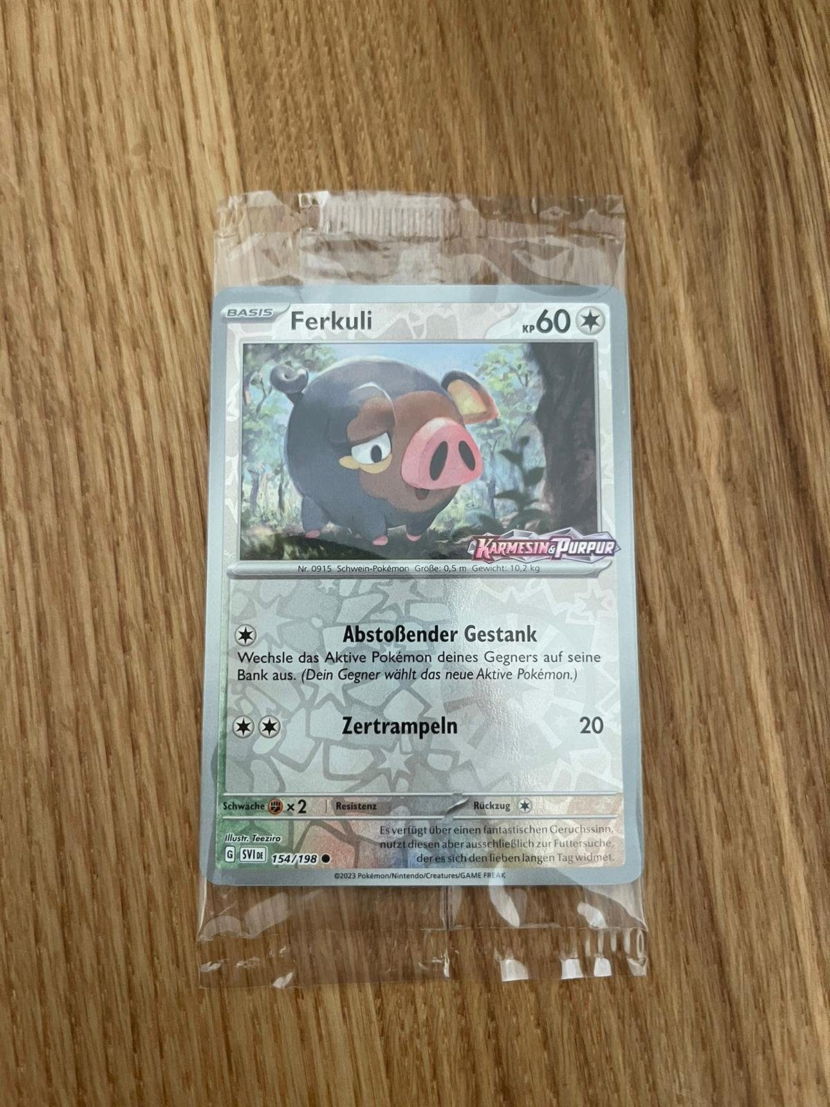 The Pokémon Company International Sammelkarte Pokemon Karten 20 Reverse inklusive Promo