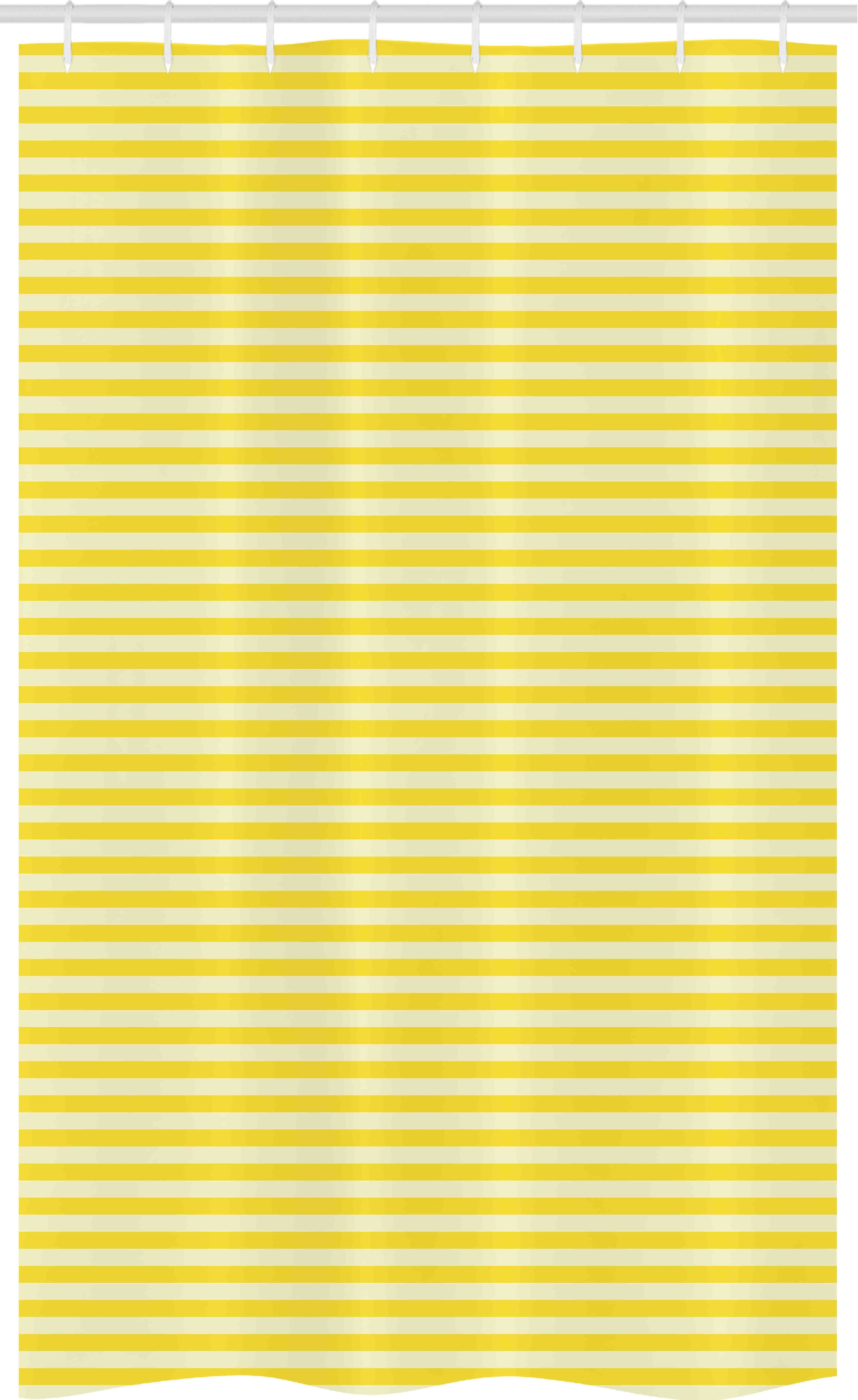 Abakuhaus Duschvorhang Badezimmer Deko Set aus Stoff mit Haken Breite 120 cm, Höhe 180 cm, Streifen Einfacher Sommer Inspired Bild