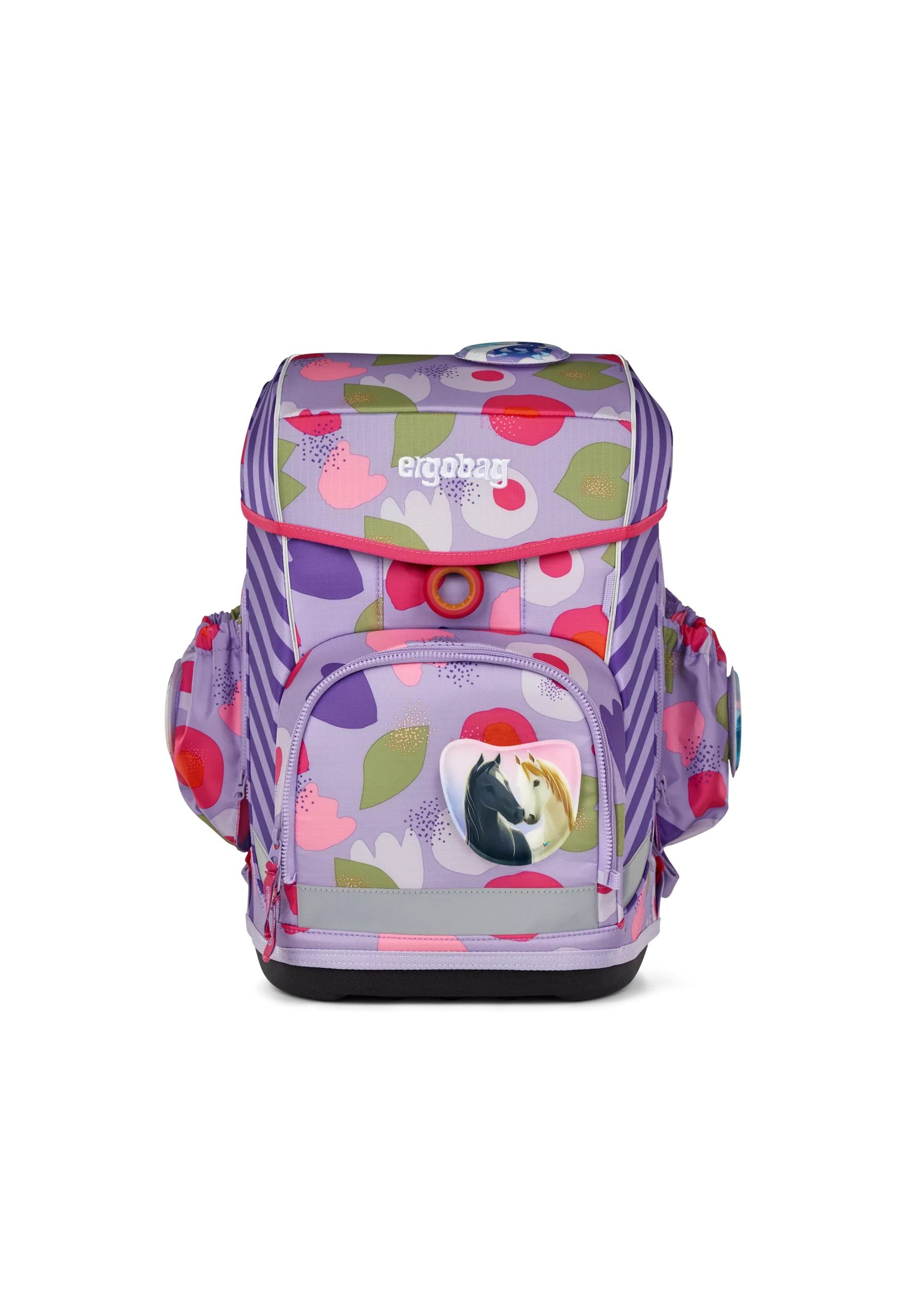 ergobag Schulranzen cubo light Set . (6-tlg., 5-teiliges Set), wiegt nur 780g