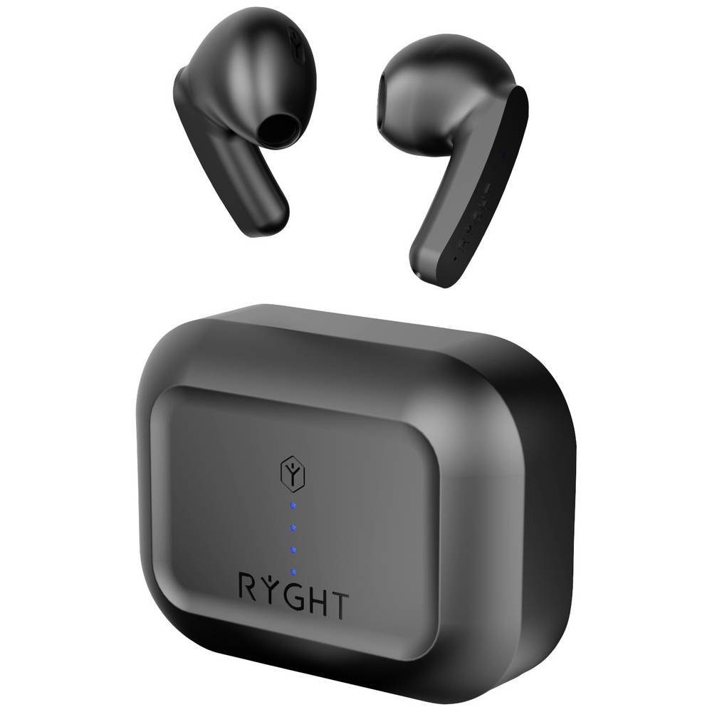 RYGHT Bluetooth® In Ear Headset R483454 Kopfhörer (Batterieladeanzeige, Headset, Ladecase, Touch-Steuerung)