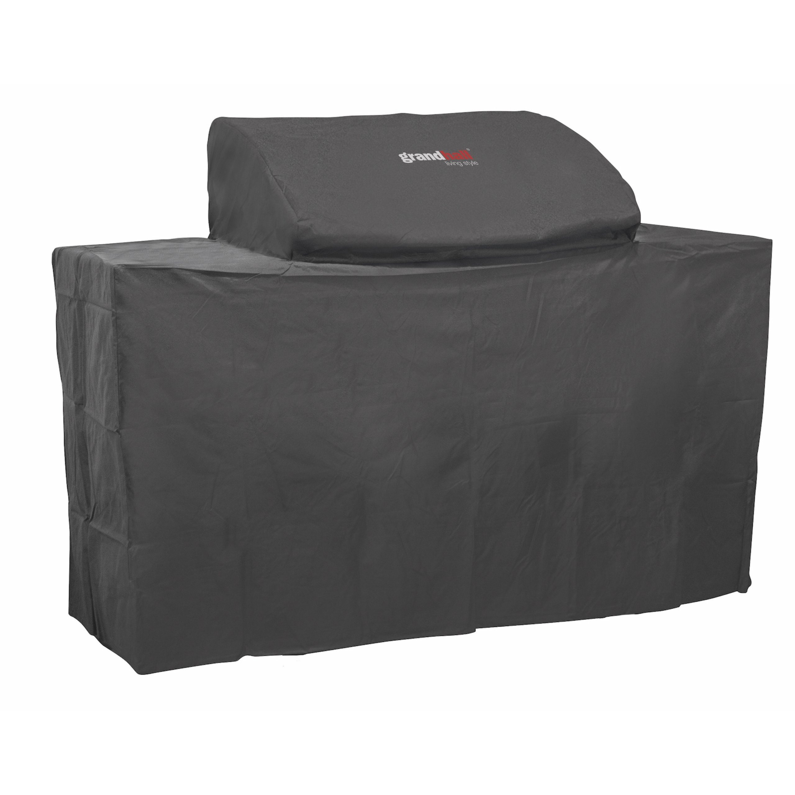 GrandHall Gasgrill Grandhall Abdeckhaube Cover Grau für Premium G4 Trolley A07005023T