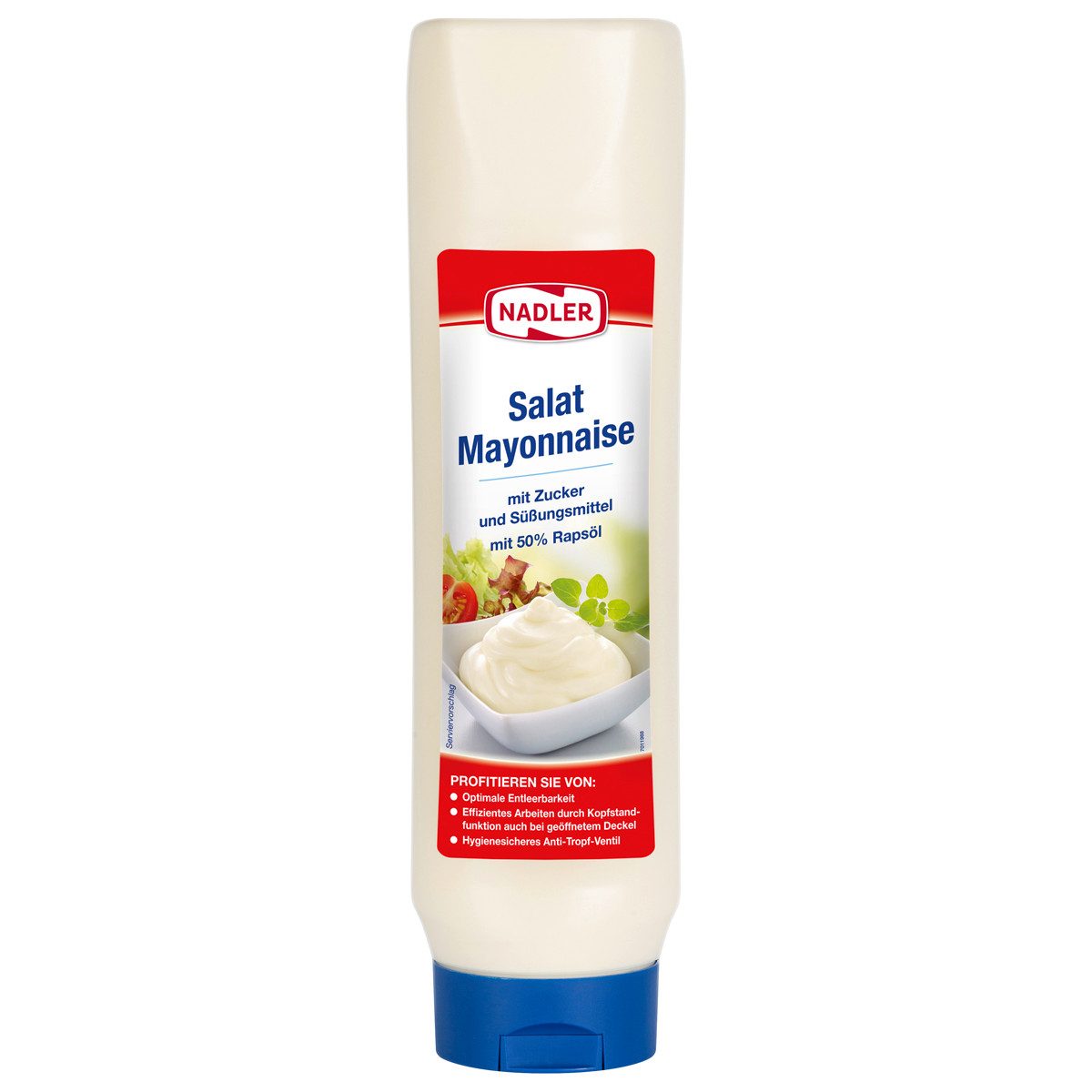 MISSISSIPPI Grillsauce, Nadler Salat Mayonnaise cremig mild klassisch fein lecker 875 ml