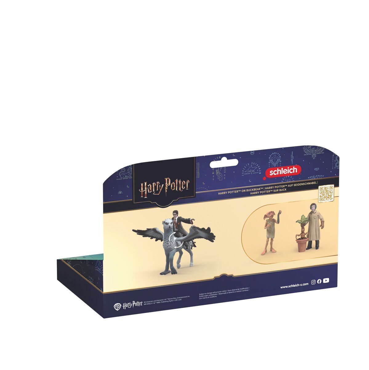 Schleich® Spielfigur HARRY POTTER™, Harry Potter™ auf Seidenschnabel (14947), (2-tlg)