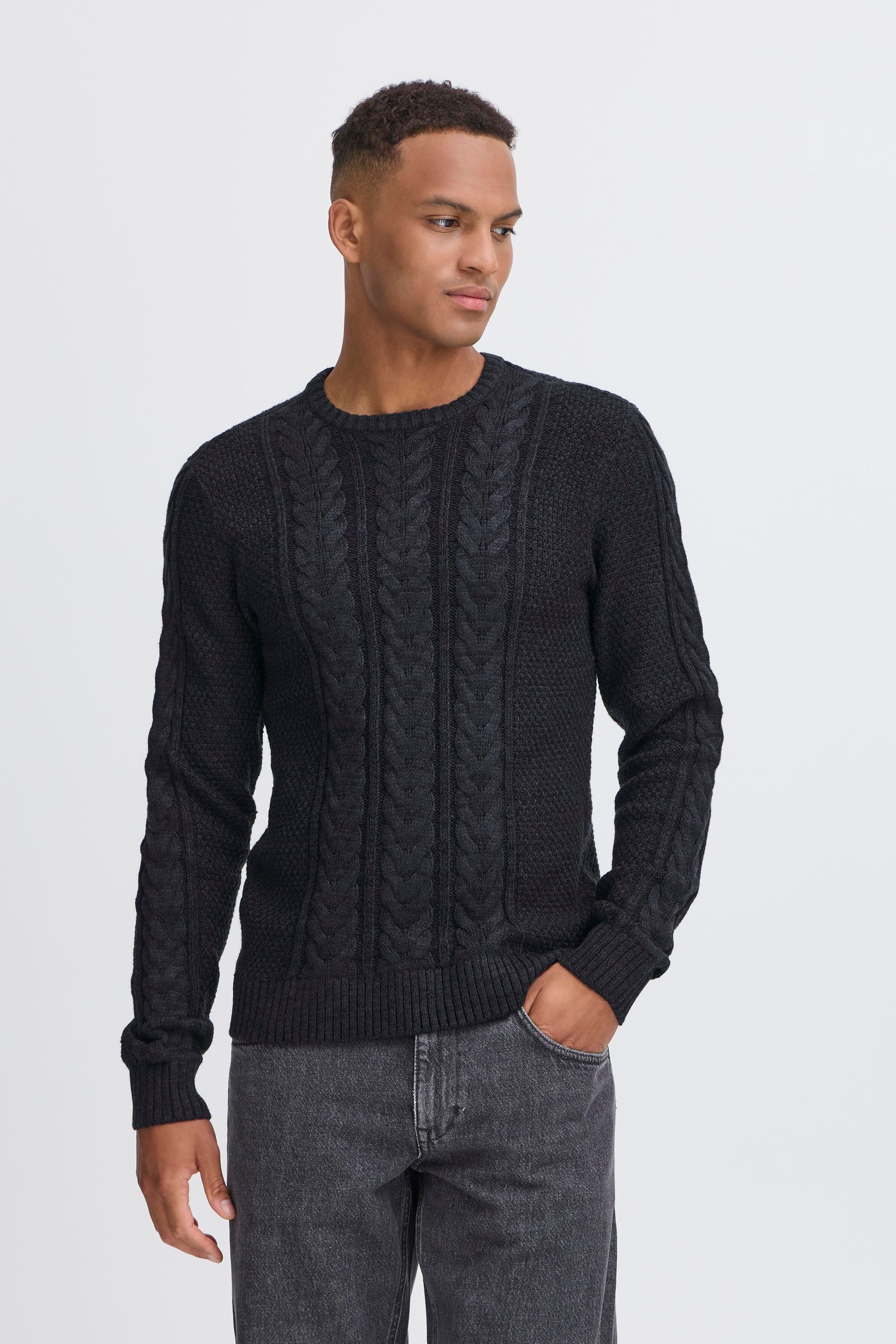 Blend Strickpullover BHBASIM Klassischer Grobstrickpullover mit günstig online kaufen