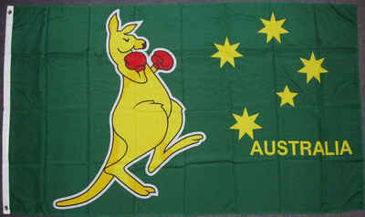 flaggenmeer Flagge Australien mit Känguruh 80 g/m²