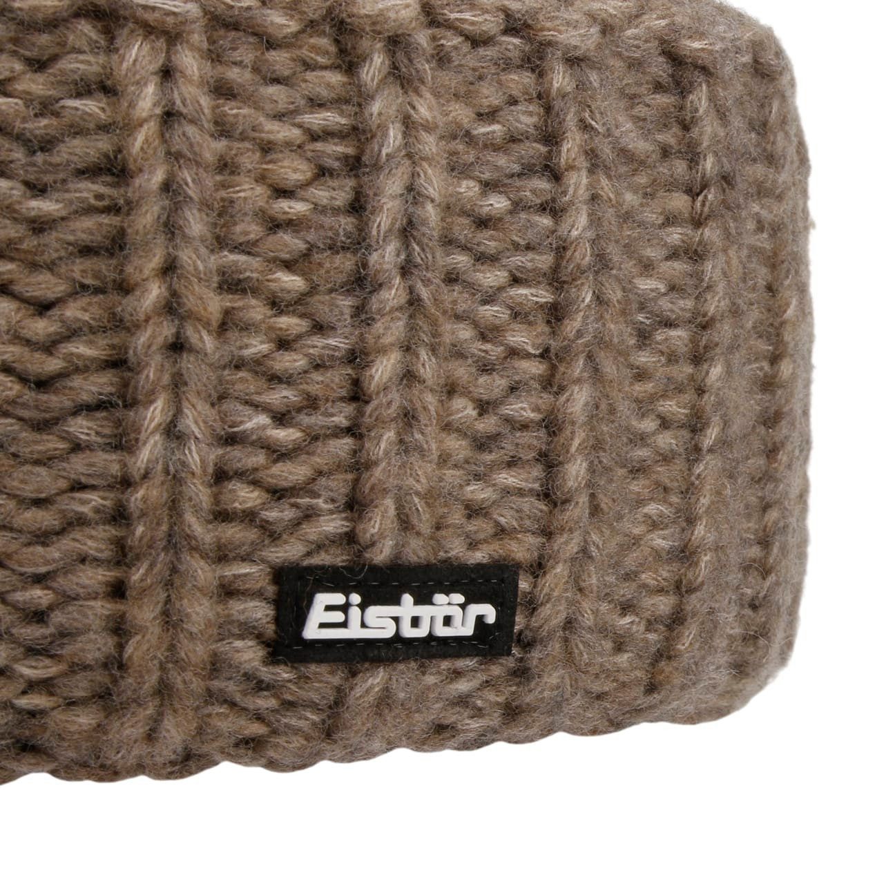 Eisbär Beanie (1-St) Strickmütze mit Umschlag, Made in Austria
