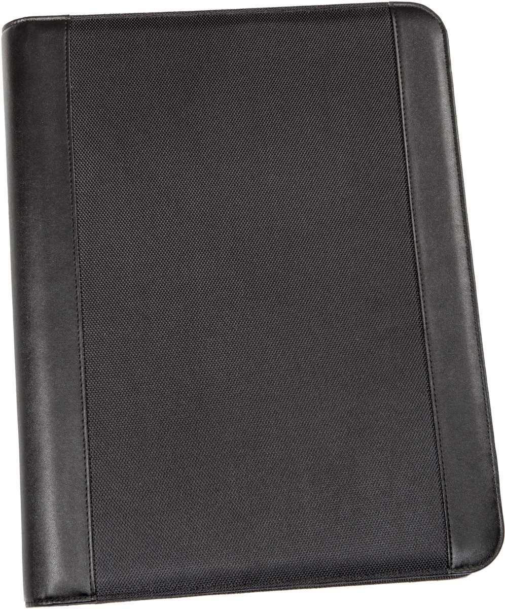 Alassio® Schreibmappe Schreibmappe Frankfurt A4 schwarz – Bild 2 von 5